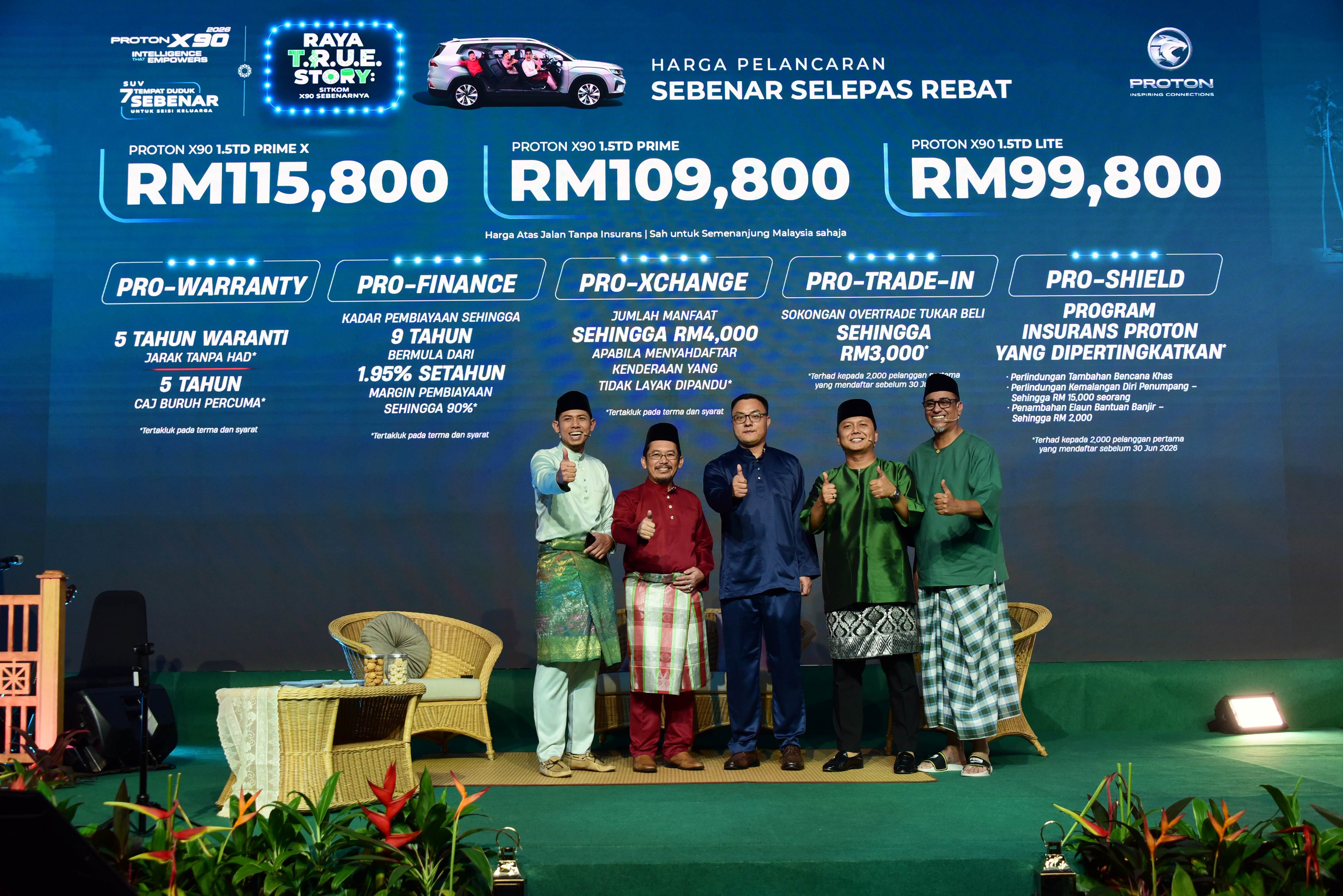 2026 PROTON X90 LAUNCH GROUP PHOTO