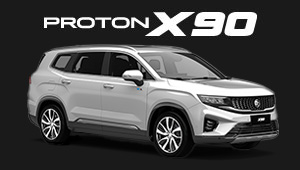 Model White Text X90
