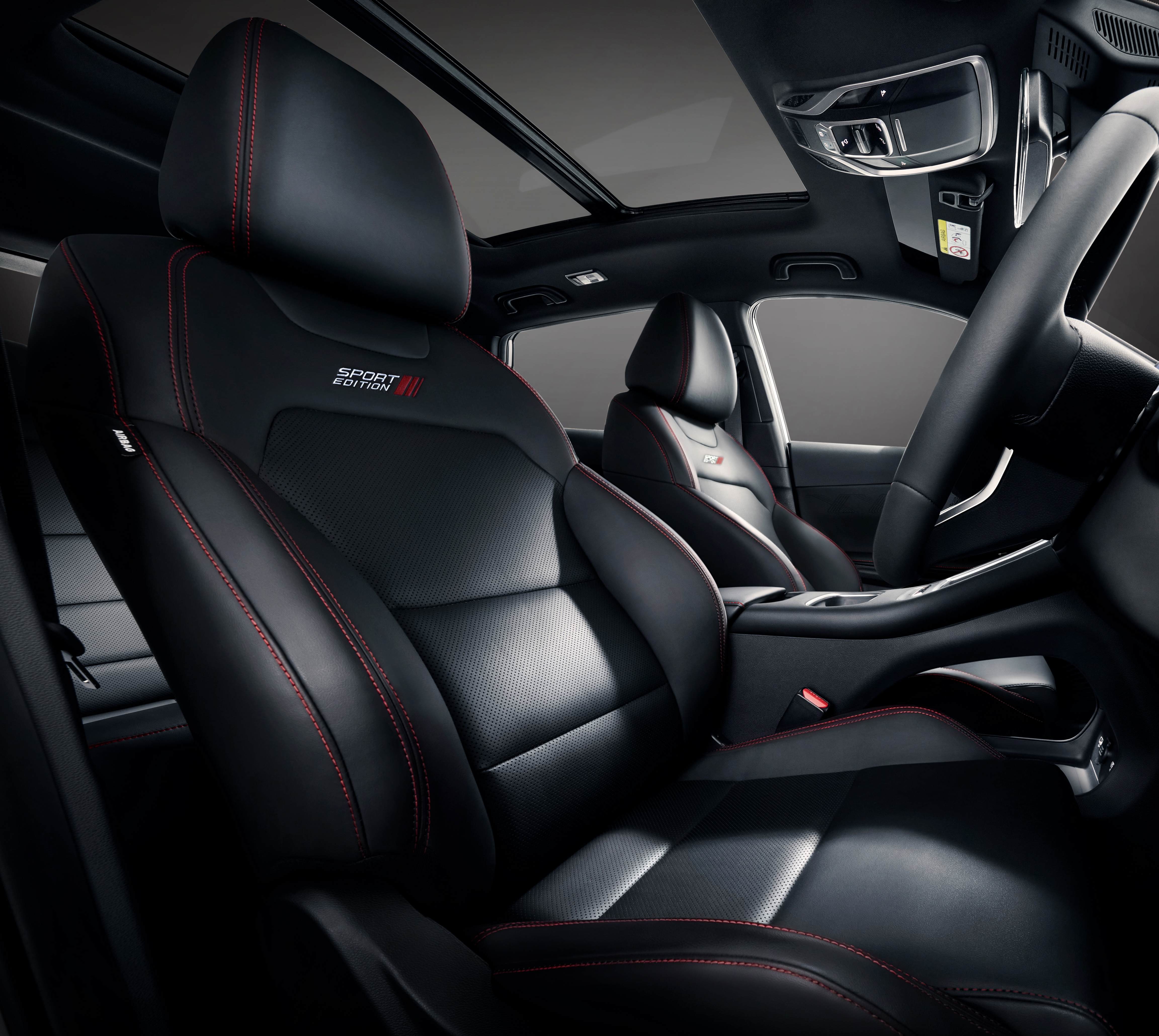 All New X50 SE Black Seats With Red Stitching