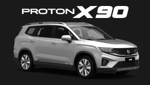 Model White Text X90