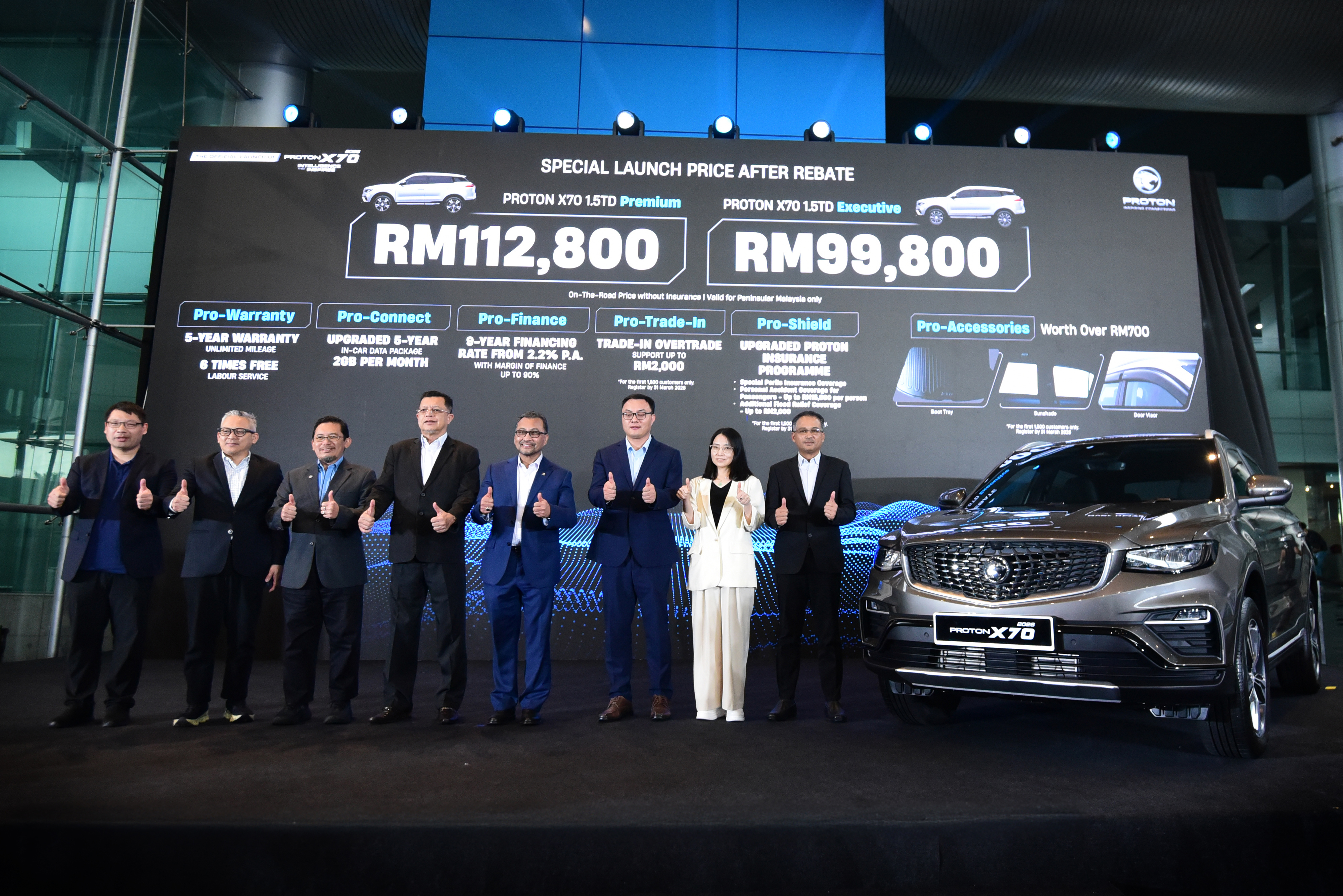 2026 PROTON X70 Group Photo