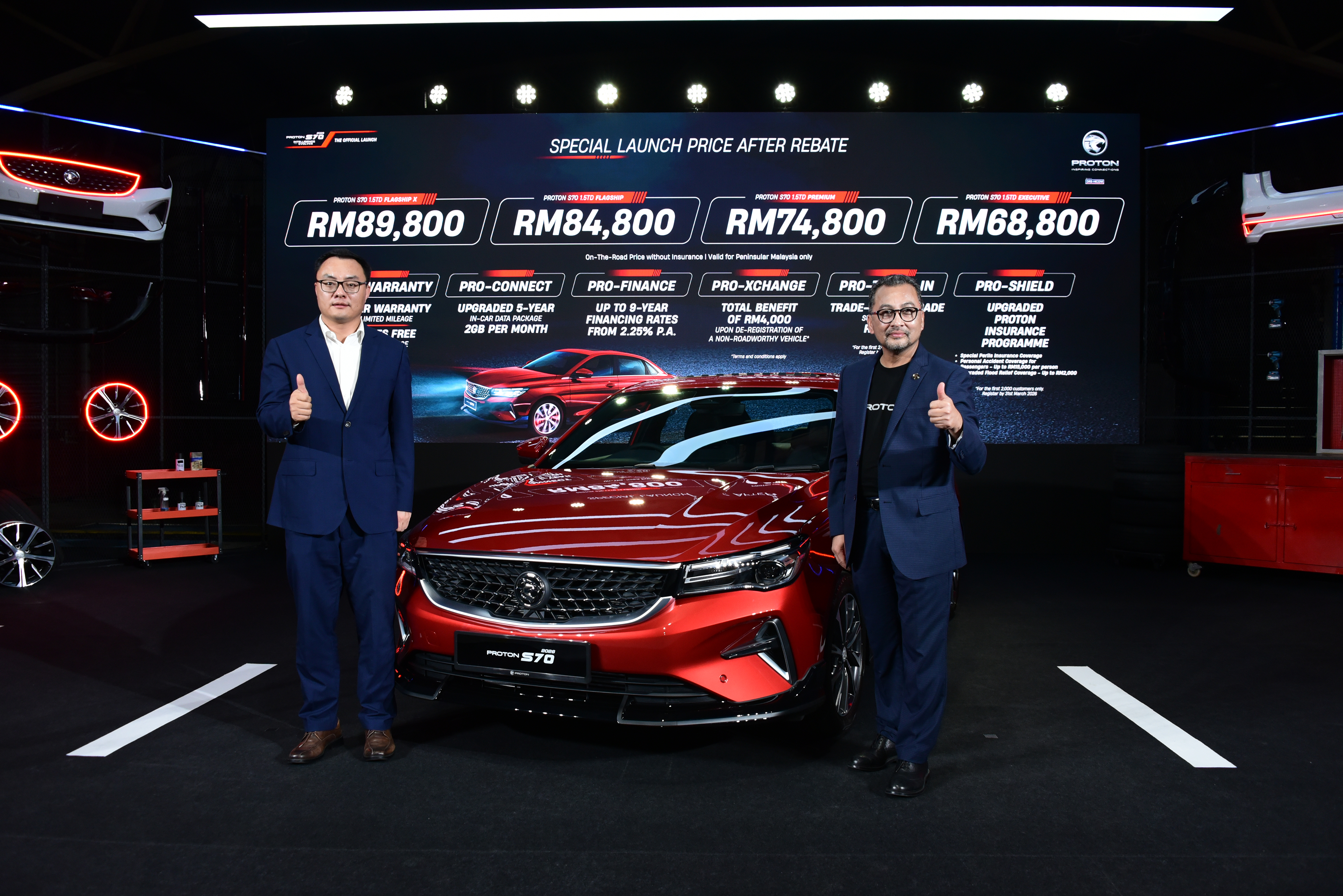 2026 PROTON S70 LAUNCH PROTON MANAGEMENT