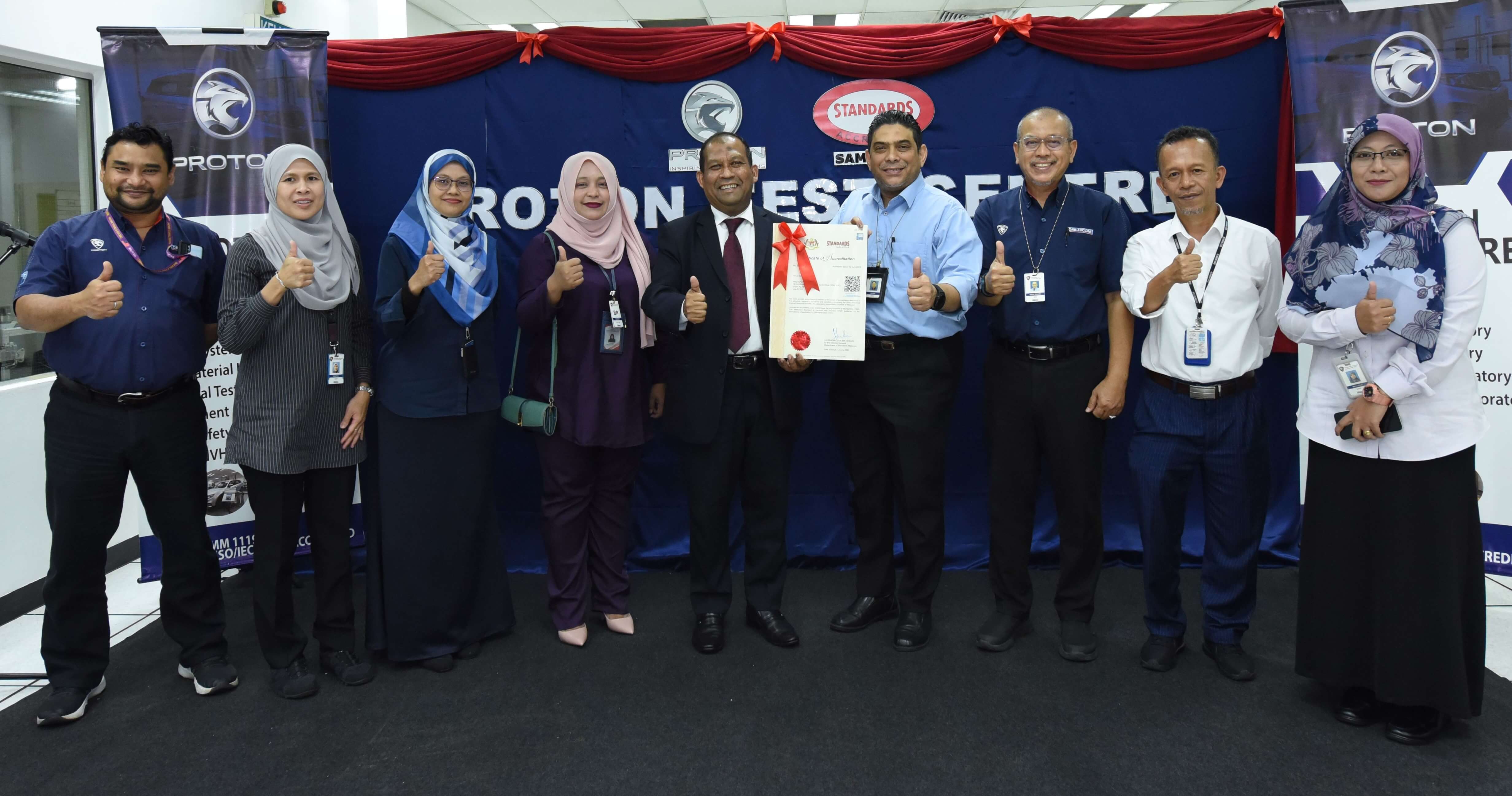 proton-test-centre-lab-managers-celebrate-achivement