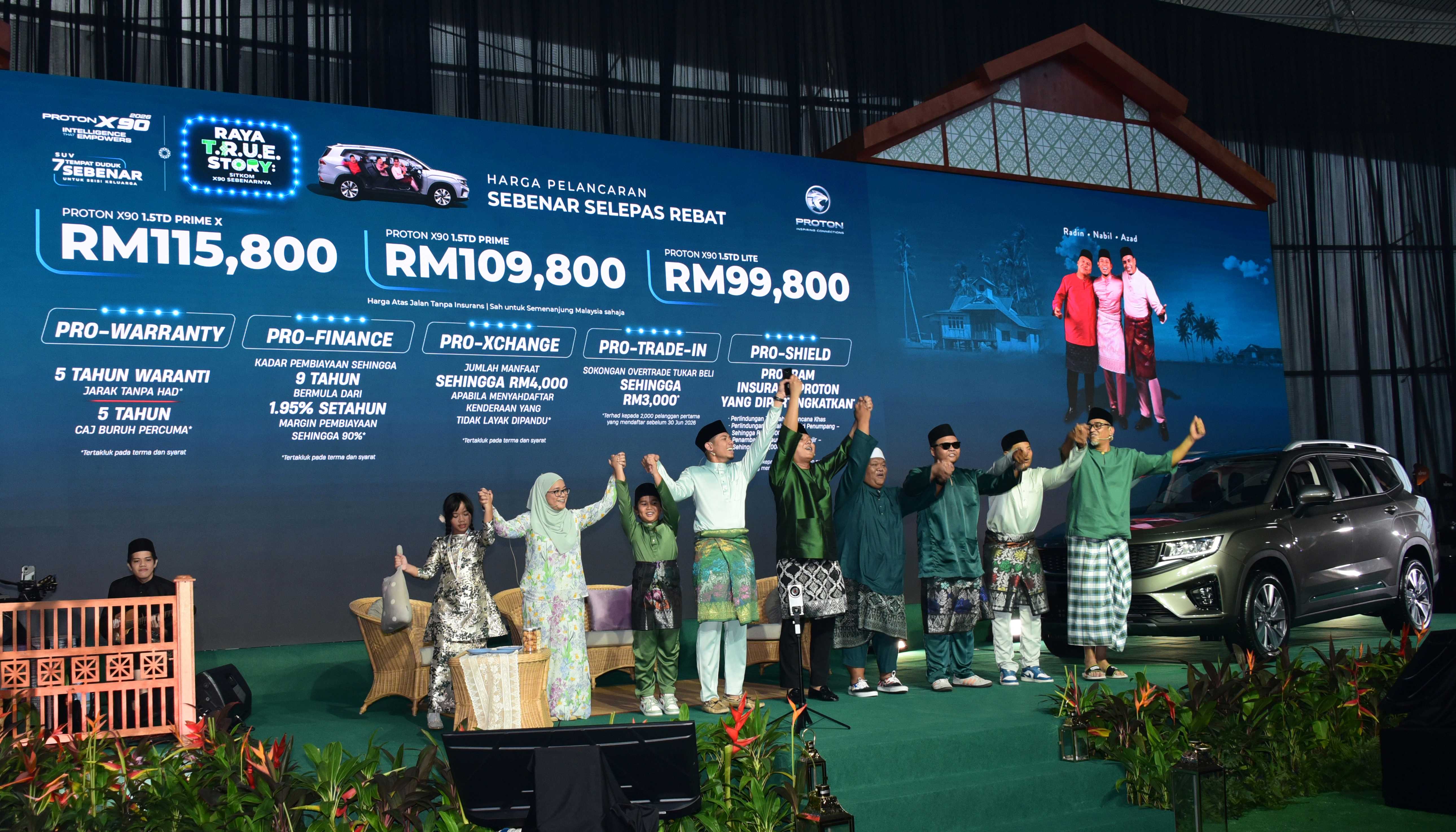 2026 PROTON X90 LAUNCH RAYA T.R.U.E STORY SITCOM X90 SEBENARNYA