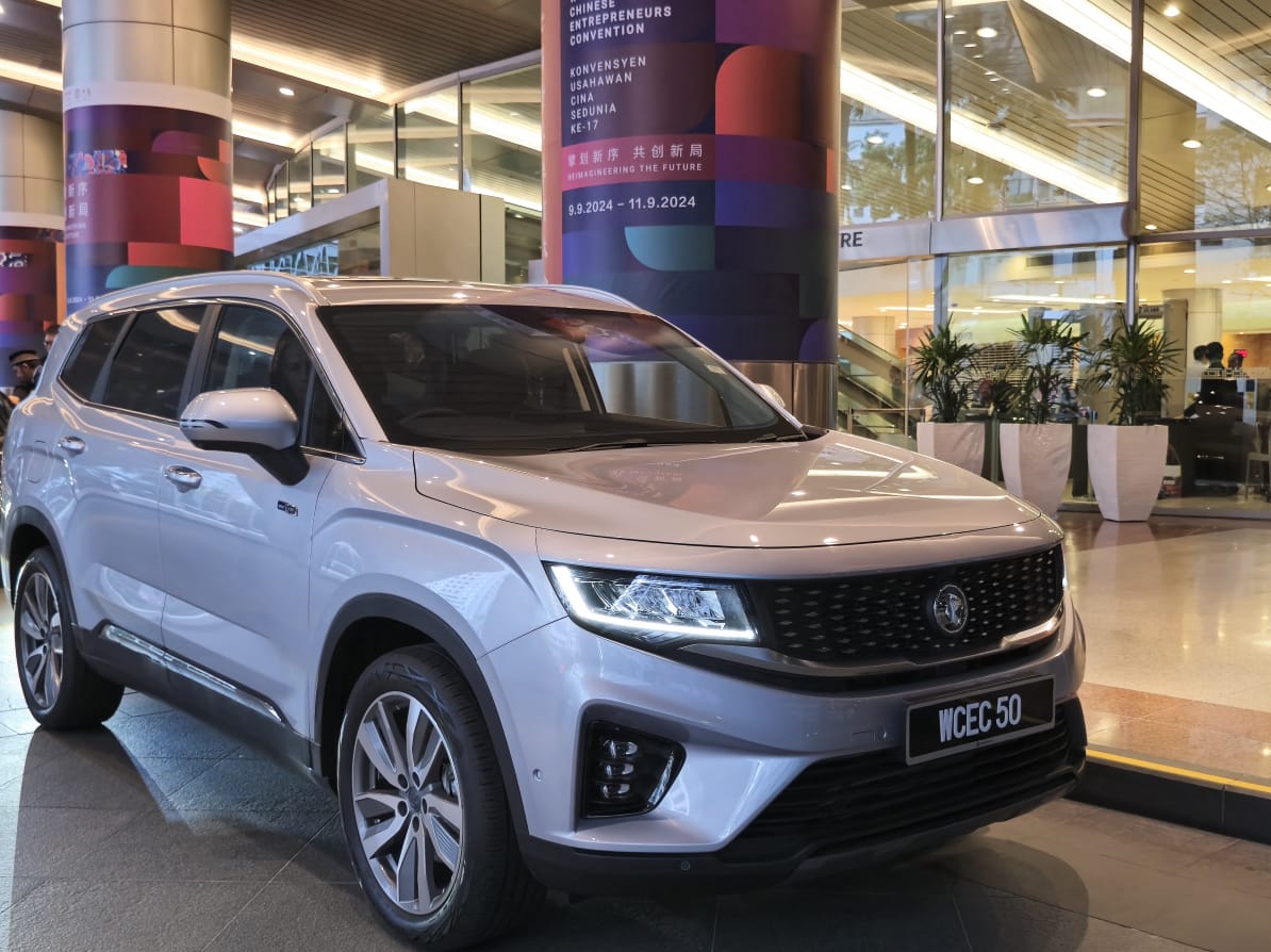 a-proton-x90-was-parked-in-front-of-klcc-where-the-17th-wcec-was-held