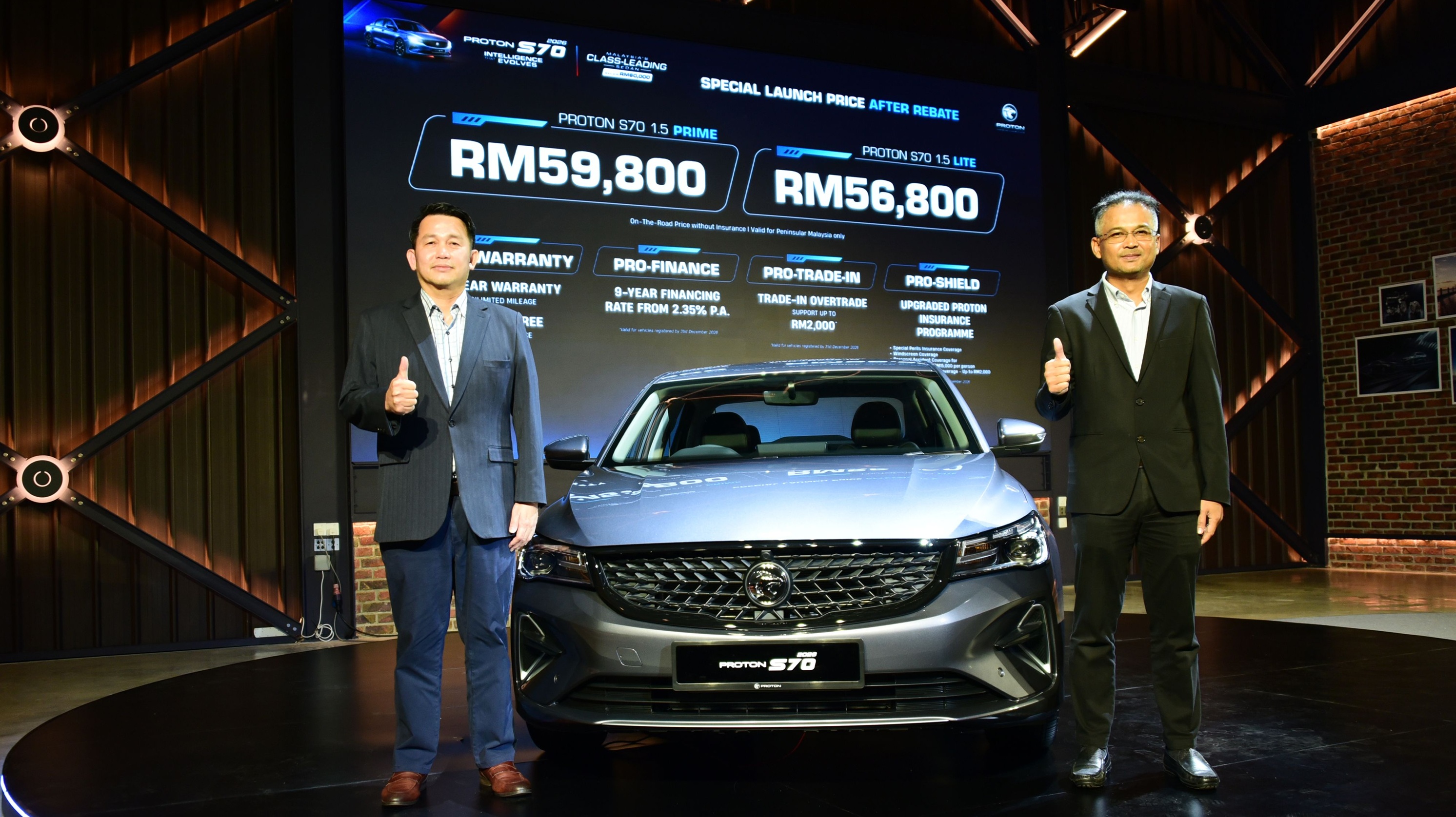 S70 I GT 1.5 Launch Top Management